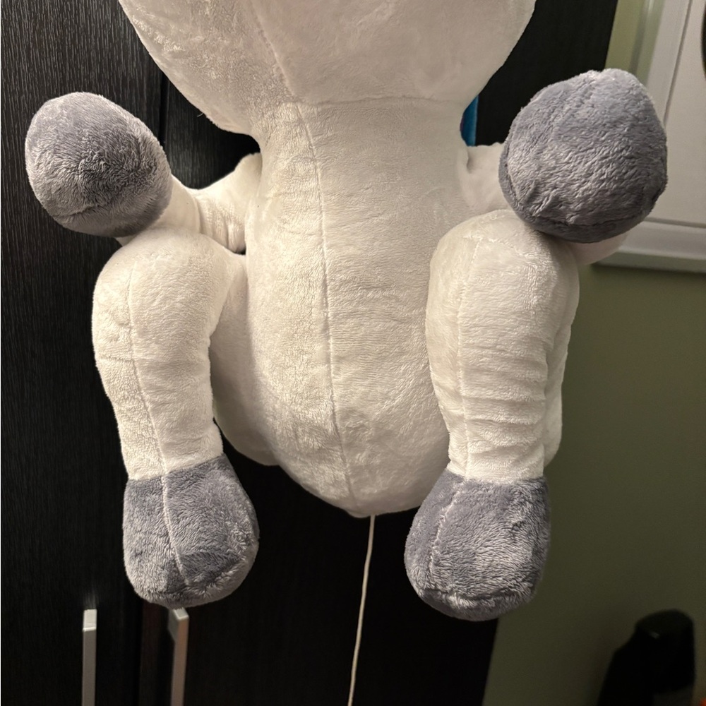 Squatty Potty Dookie White Plush Unicorn Toy with Rainbow Mane and Rainbow Poop - Picture 7 of 14